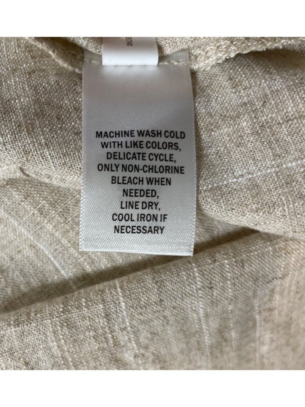 Falls Creek Sleeveless Beige Button-Front Midi Dress w/Belt Size Womens MED - Picture 11 of 11